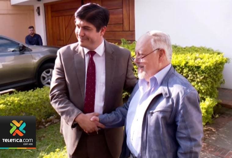 Carlos Alavarado y Francisco Antonio Pacheco se reunieron