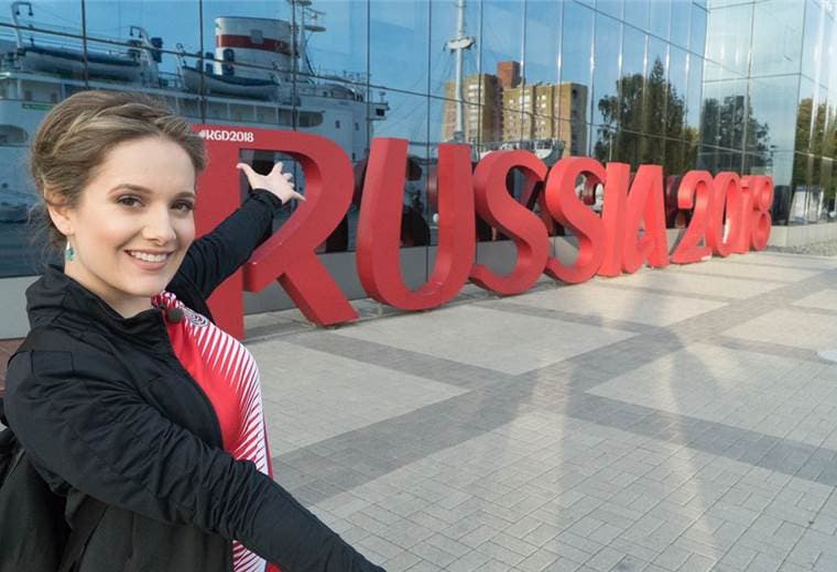 La periodista María Jesús Prada será parte de la Revista Mundialista Rusia 2018.