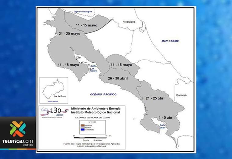 Meteorológico proyecta una temporada de lluvias relativamente normal para 2018