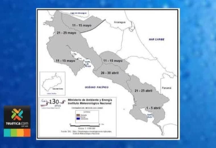 Meteorológico proyecta una temporada de lluvias relativamente normal para 2018