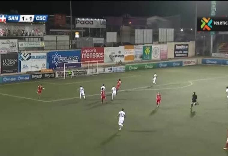 Fútbol Nacional: Santos 1 - 1 Cartaginés