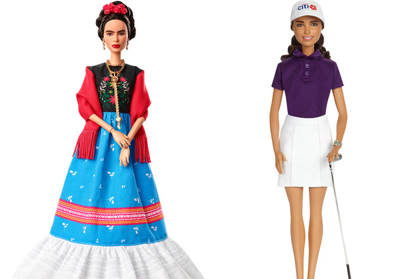 Las mexicanas Frida Kahlo y Lorena Ochoa ya tienen sus Barbies