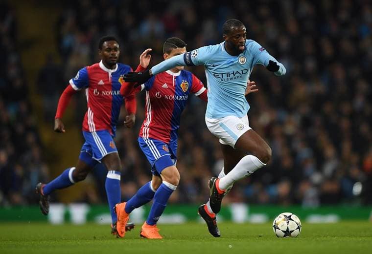Yaya Touré, futbolista marfileño del Manchester City.