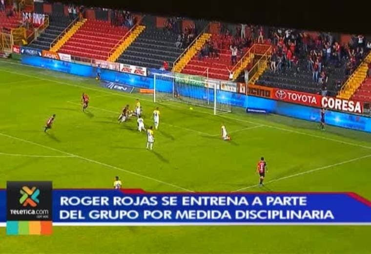 Alajuelense confirmó la sanción para Roger Rojas por parte del cuerpo técnico