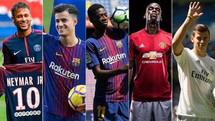 Futbolistas más caros-BBC
