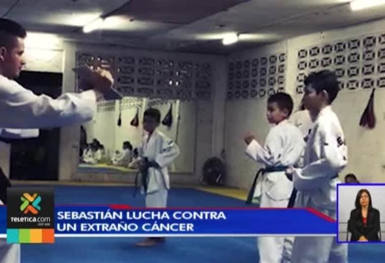 Con 12 años Sebastián lucha contra un extraño cáncer que debe ser operado en Estados Unidos