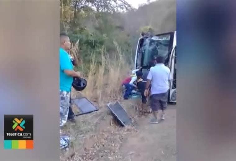 Falla mecánica en bus pudo haber sido causa del accidente en La Cruz