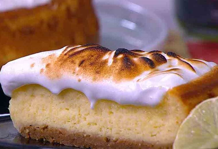 Receta: Cheesecake pie de limón