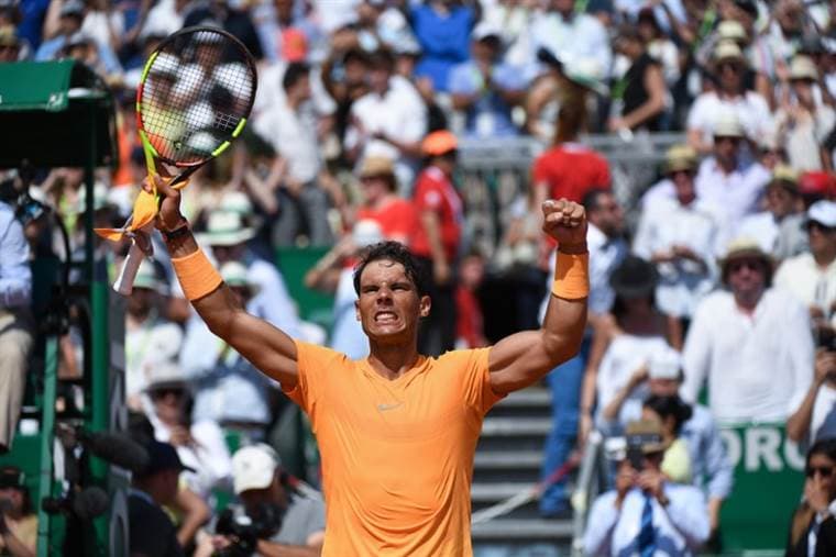 Rafa Nadal. AFP