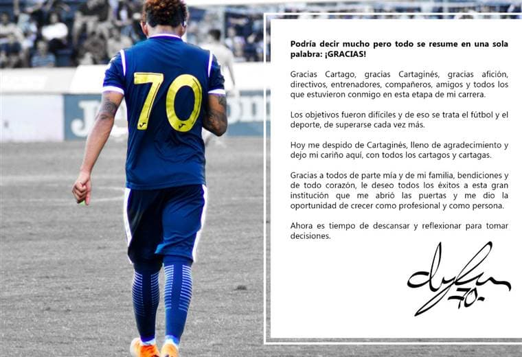 Publicación de Dylan Flores en Facebook.