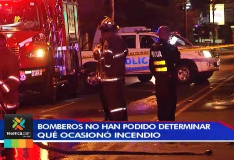 Bomberos no han podido determinar qué ocasionó incendio donde murieron dos niños