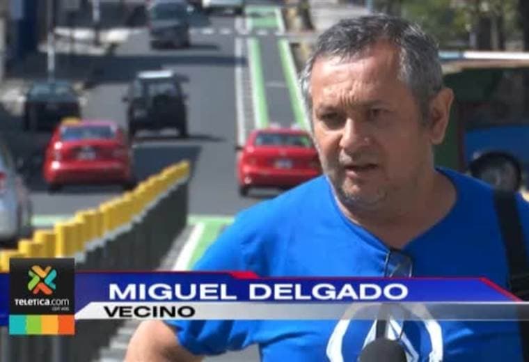 Opiniones por la ciclovia recién inaugurada en San José son divididas