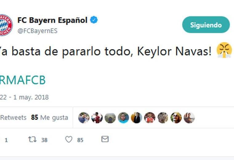 Tuit del Bayern Múnich