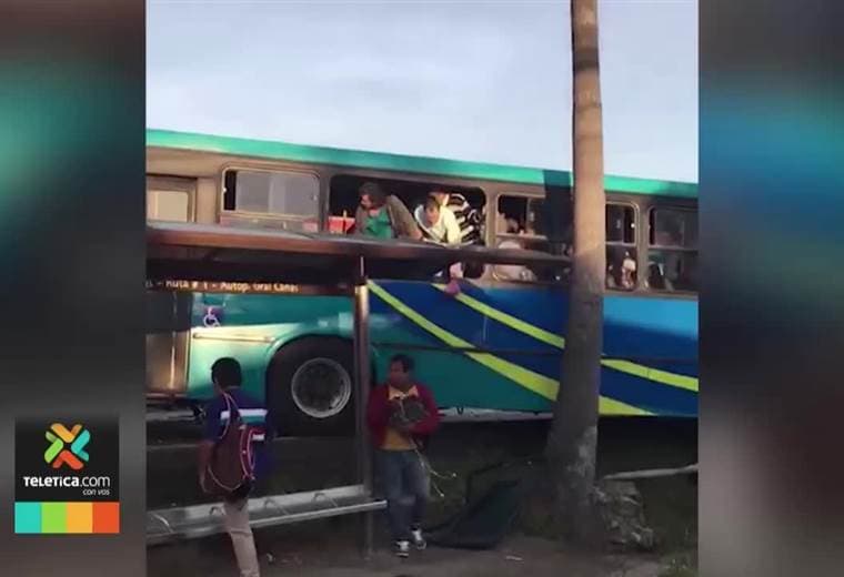 CTP: uno de los buses implicados en choque en la General Cañas no está registrado ante la entidad