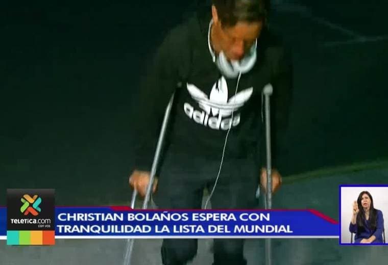 Christian Bolaños espera con tranquilidad la lista de convocados para el Mundial