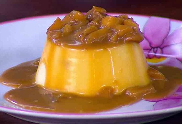 Receta: Panna Cotta de manzana