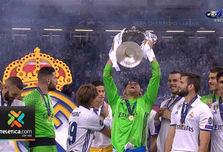 Keylor Navas quiere sumar un nuevo título a su colección de trofeos con el Real Madrid