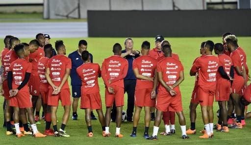 Entrenamiento de selección de Panamá.|AFP