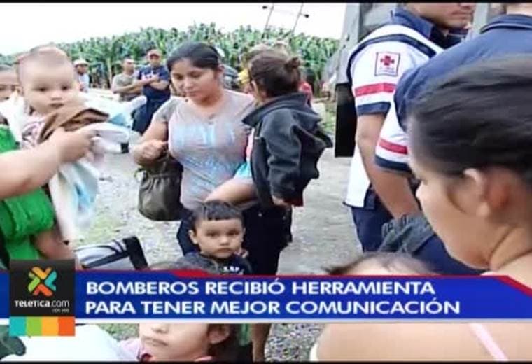 Cuerpo de Bomberos recibió herramienta tecnológica para tener mejor comunicación en emergencias