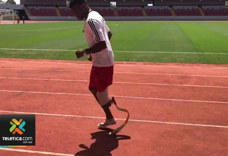 Paratleta costarricense Sherman Guity vuelve a competir el próximo mes en Estados Unidos