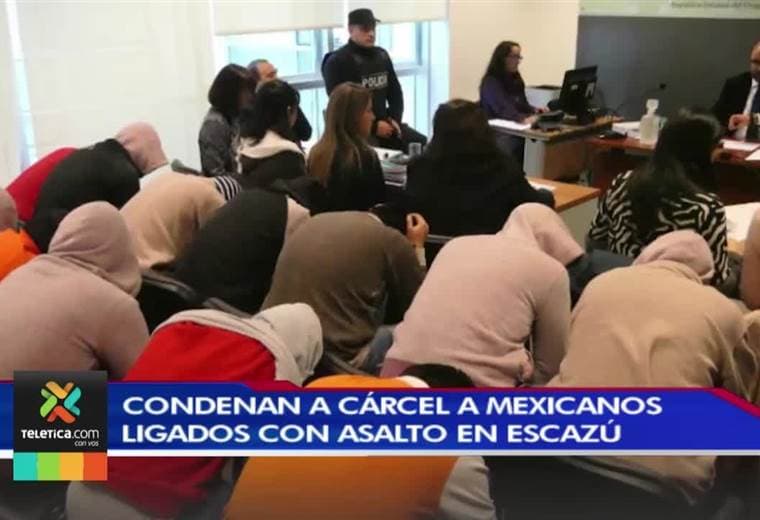 Cuatro mexicanos vinculados con asaltos a joyerías en el país fueron condenados en Uruguay