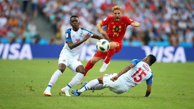 Panamá debutó en las Copas del Mundo ante Bélgica.|FIFA.com