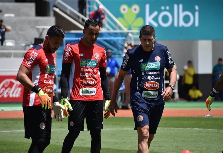 Luis Gabelo Conejo y Keylor Navas, Selección Nacional.|Julio Naranjo