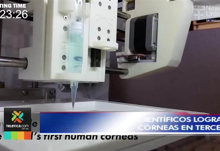 científicos logran imprimir córneas en tercera dimensión