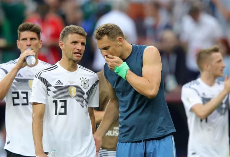 Thomas Müller y Manuel Neuer, jugadores de Alemania |FIFA.com