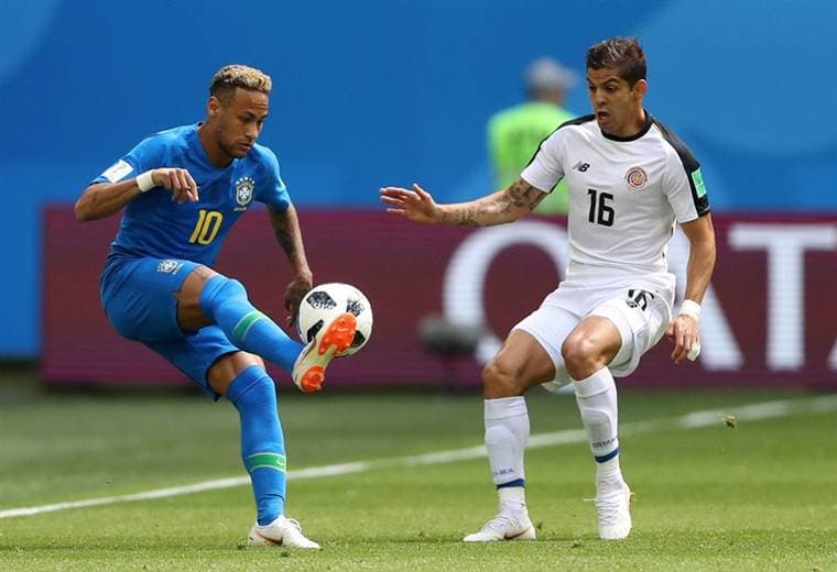 Cristian Gamboa y Neymar Jr. |FIFA World Cup.