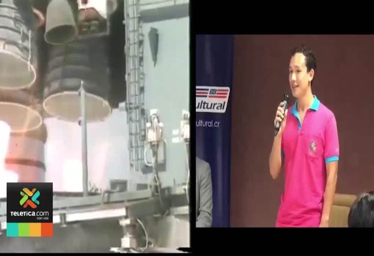 Joven puntarenense ganó beca para ir a la escuela del Espacio de la NASA en Estados Unidos