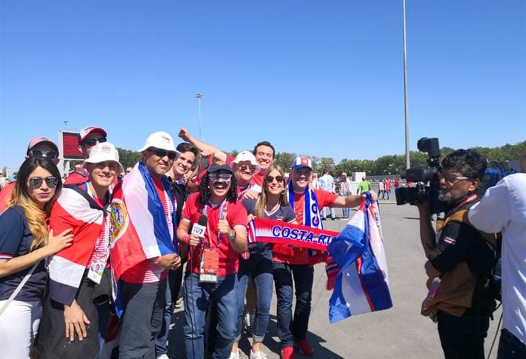 Costarricenses invadieron Rusia por el Mundial. |Viviana Calderón