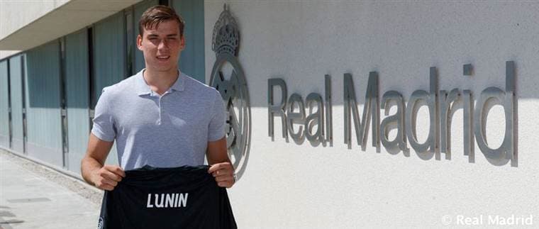 Andriy Lunin, nuevo portero del Real Madrid. |realmadrid.com