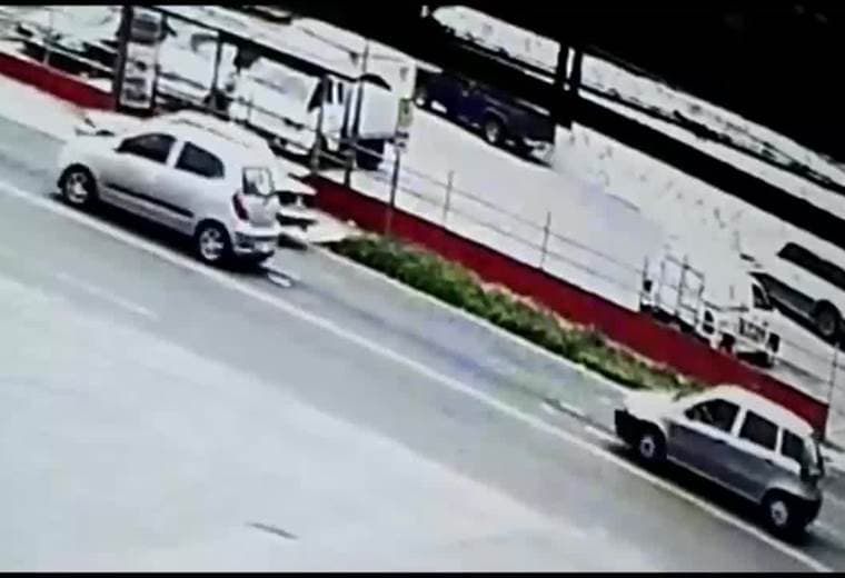 Video capta accidente que dejó tres muertos en Desamparados