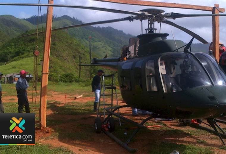 Videos y fotografías muestran operación de narco-helicópteros en el país