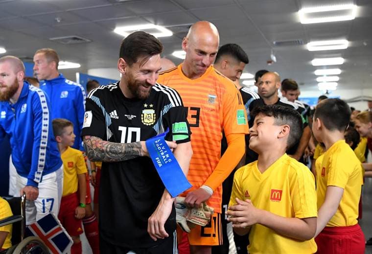 Messi y Caballero en la Selección de Argentina |FIFA.com