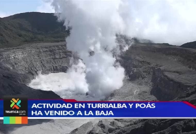 Volcanes Turrialba y Poás han disminuido su actividad en los últimos meses
