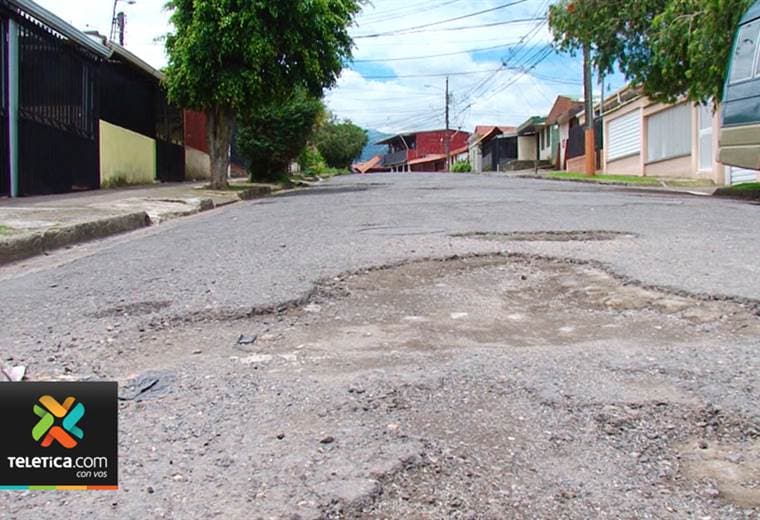 Calles en La Facio de Ipís están en pésimas condiciones