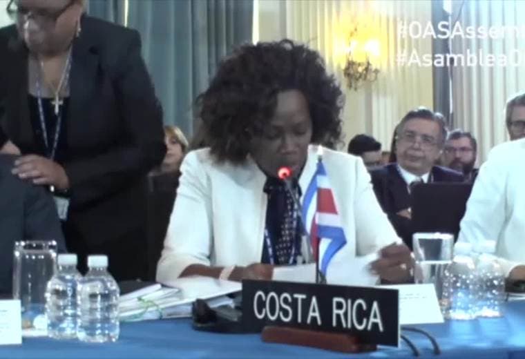 Intervención de la Vicepresidenta y Canciller de Costa Rica, Epsy Campbell