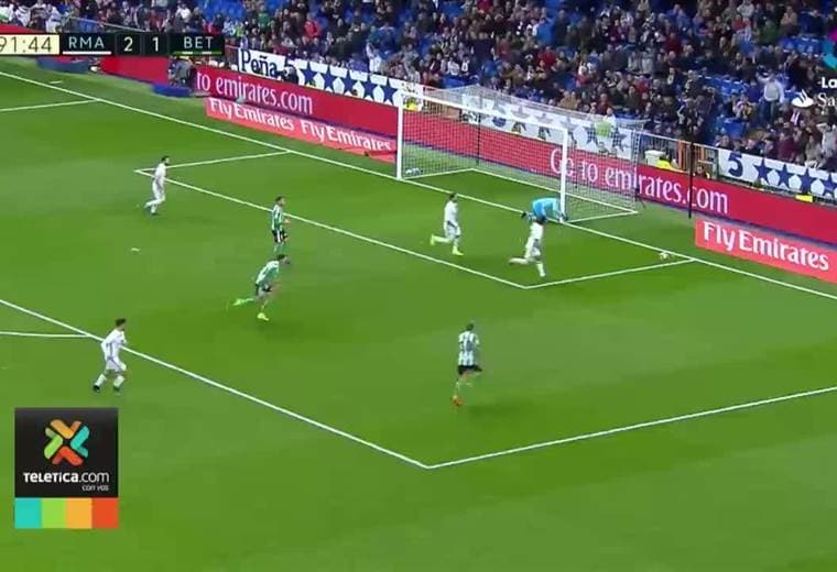 Keylor Navas destaca una parada ante el Betis como la mejor en sus cuatro años con el Real Madrid