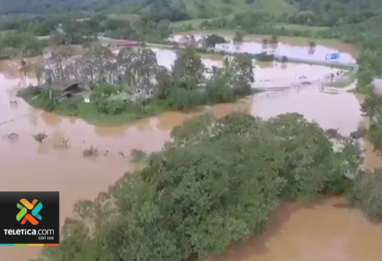 La Gamba en Golfito vuelve a ser golpeada por inundaciones y los vecinos temen que empeore