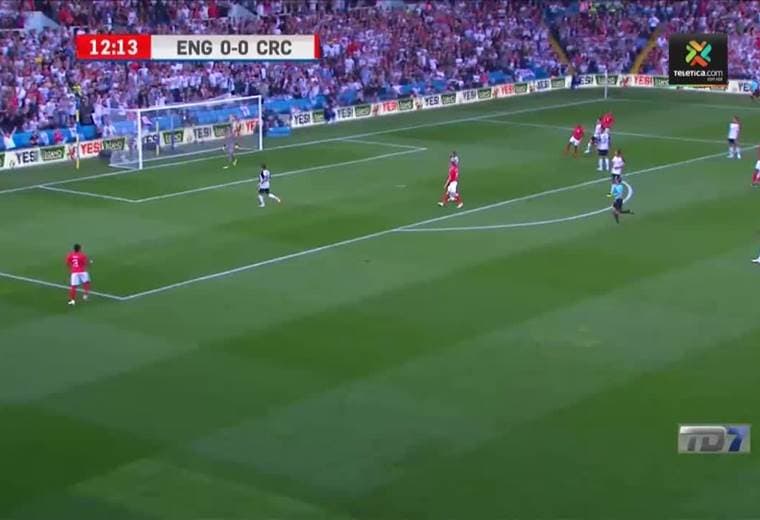 Amistoso Internacional: Inglaterra 2 - 0 Costa Rica 07 Junio 2018