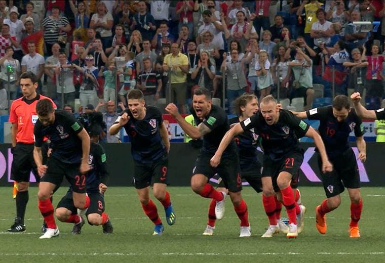 Resumen Croacia (3) 1 - 1 (2) Dinamarca 01 Julio 2018