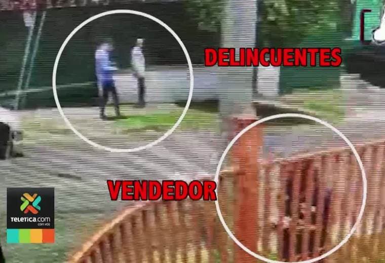 Dos hombres armados asaltaron chancero y le robaron ₡1.800.000 en lotería y dinero en efectivo