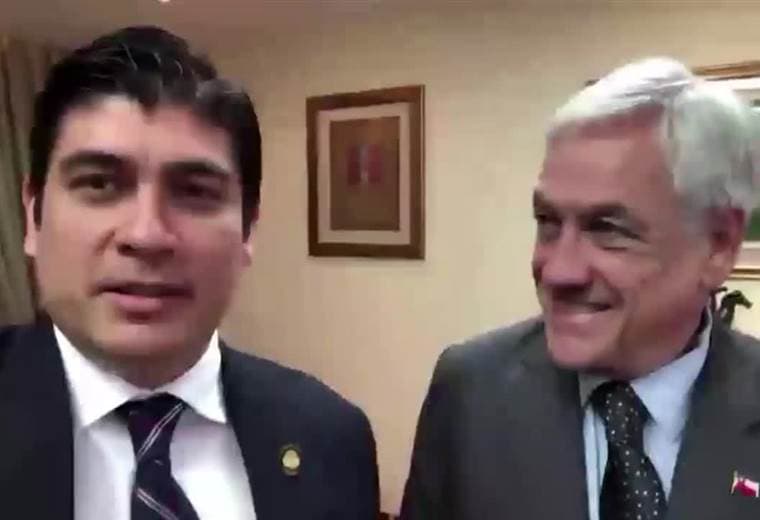 Costa Rica y Chile reafirman alianzas tras visita de Sebastián Piñera al país