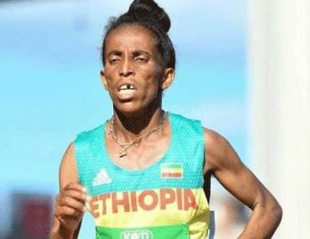 La atleta etíope Girmawit Gebrzihair. ||