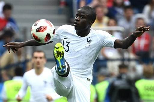 N'Golo Kanté, jugador de Francia.|AFP