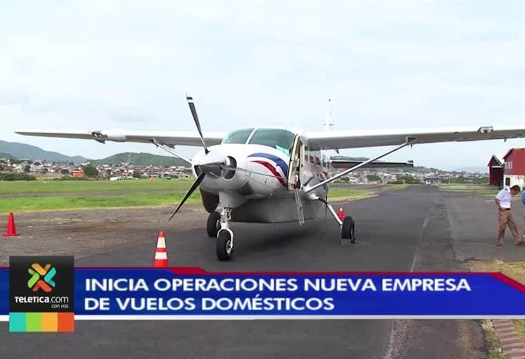Nueva línea de vuelos domésticos apoya al sector turismo al cubrir el vacío dejado por Nature Air