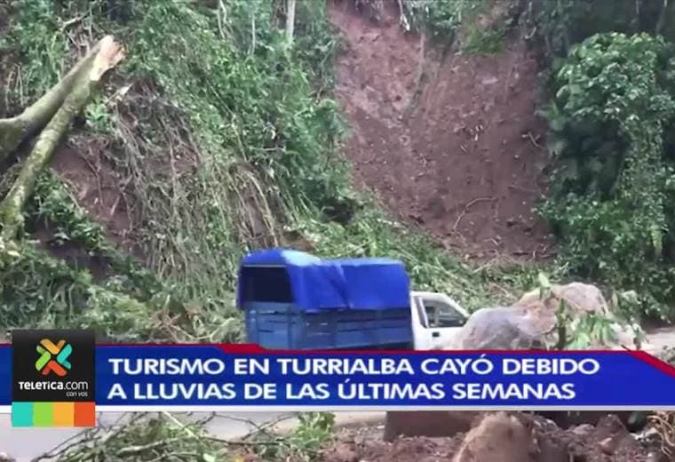 Lluvias de las últimas semanas en Turrialba provocaron la caída de visitación de turistas