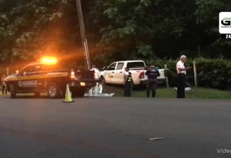 Hombre murió en accidente de tránsito en Guanacaste